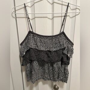 American Eagle Frilly Tank Top